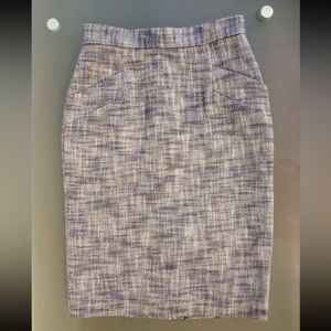 Never Worn, Without Tags TIBI Woven Twill Pencil Skirt Size 4